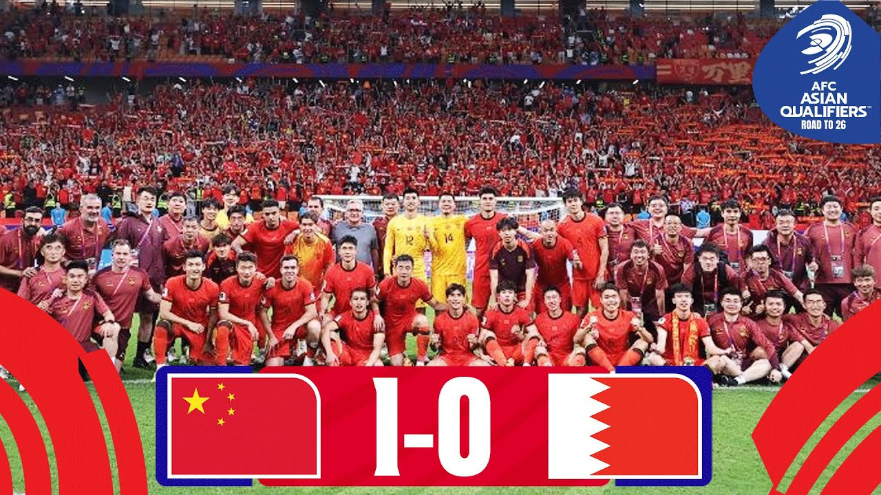 #ไฮไลท์ฟุตบอล [ จีน 1 - 0 บาห์เรน ] ฟุตบอลโลก รอบคัดเลือก โซนเอเชีย 2025/11.6.68