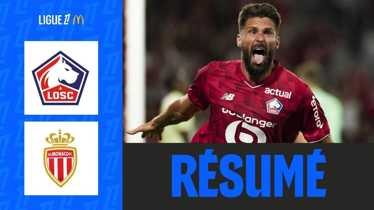 #ไฮไลท์ฟุตบอล [ ลีลล์ 1 - 0 โมนาโก ] ลีกเอิง ฝรั่งเศส 2025/25.8.68