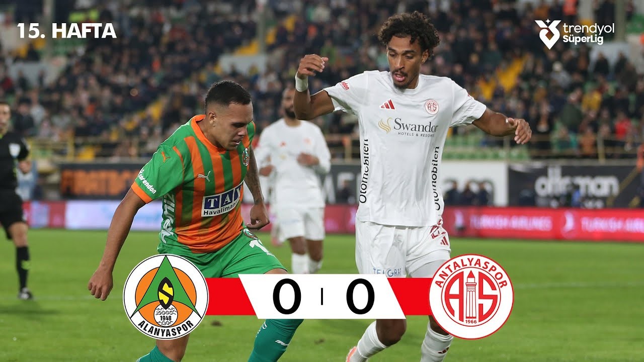 #ไฮไลท์ฟุตบอล [ อลันยาสปอร์ 0 - 0 อันตัลยาสปอร์ ] ตุรกี ซุปเปอร์ลีก 2025/9.12.68