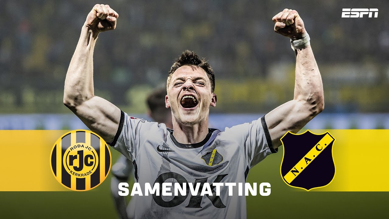 #ไฮไลท์ฟุตบอล [ โรด้า เจซี 0 - 5 เอ็นเอซี เบรด้า ] ฮอลแลนด์ จูปิแลร์ลีก 2024/18.5.67