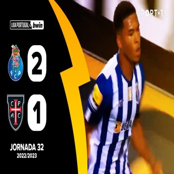 #ไฮไลท์ฟุตบอล [ ปอร์โต้ 2 - 1 คาซ่า เพีย ] ลีกา ซาเกรส โปรตุเกส 2022/23