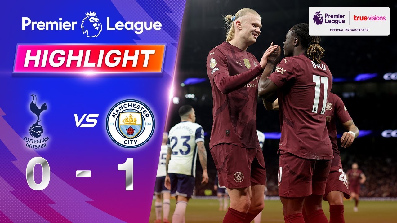 Full Match ย้อนหลัง [ ท็อตแน่ม ฮ็อตสเปอร์ส vs แมนเชสเตอร์ ซิตี้ ] พรีเมียร์ลีก อังกฤษ 27.2.68