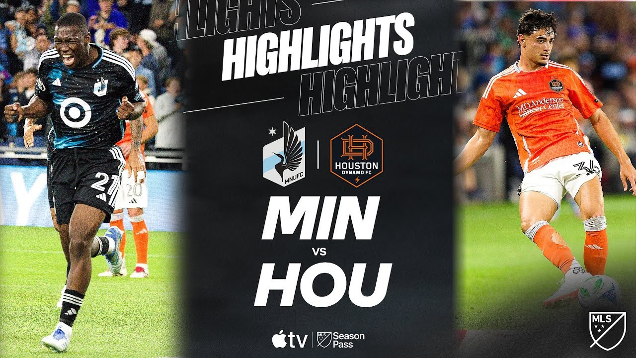 #ไฮไลท์ฟุตบอล [ มินนิโซต้า ยูไนเต็ด 3 - 1 ฮุสตัน ไดนาโม ] ยูเอสเอ เมเจอร์ลีก ซอคเกอร์ 2025/26.6.68