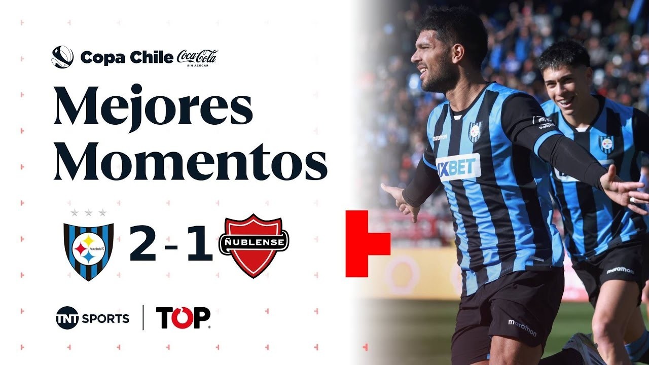 #ไฮไลท์ฟุตบอล [ ฮัวชิปาโต้ 2 - 1 นูเบลนเซ่ ] ชิลี คัพ 2025/17.7.68