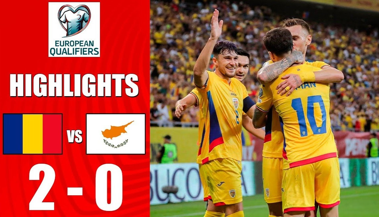 #ไฮไลท์ฟุตบอล [ โรมาเนีย 2 - 0 ไซปรัส ] ฟุตบอลโลก รอบคัดเลือก โซนยุโรป 2025/11.6.68