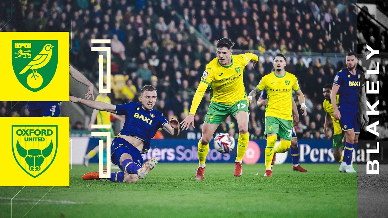 #ไฮไลท์ฟุตบอล [ นอริช ซิตี้ 1 - 1 อ็อกซ์ฟอร์ด ยูไนเต็ด ] เดอะแชมเปี้ยนส์ชิพ อังกฤษ 2025/8.3.68